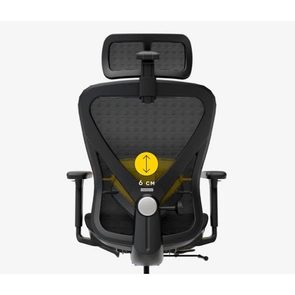 Фото - Кресло офисное Mealux Q1 Air Black (HF-Q1 M/B)